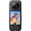 Insta360 X3 CINSAAQ/B cámara de acción 360°, 5,7K, 72 MP, 5760×2880, 100 fps, CMOS, pantalla LCD, negra
