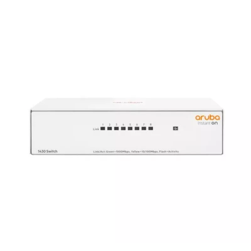 Switch no gestionado Aruba Instant On 1430 8G L2 Gigabit Ethernet 8 puertos