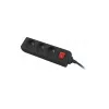 Lanberg PS1-03E-0150-BK alargador (1,5 m, negro)