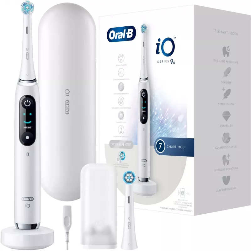 Cepillo de dientes eléctrico Oral-B iO 9N para adultos blanco