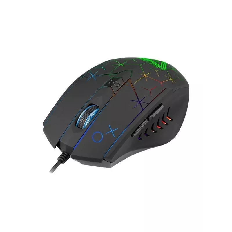 Tracer GAMEZONE XO - Ratón - USB - Óptico - 6 botones - Negro