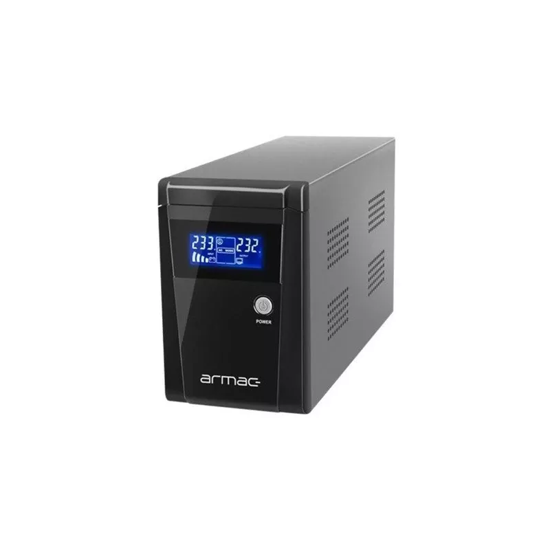 Sistema de alimentación ininterrumpida Armac O/1000F/LCD 1000VA con pantalla LCD