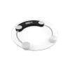 Esperanza EBS007K báscula de baño báscula de baño electrónica circular negra
