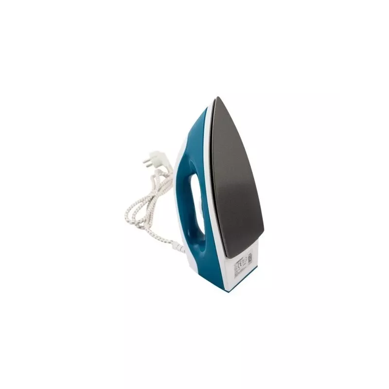 Plancha de viaje Esperanza TRAVEL IRON SMOOTHER — 1200 W, suela antiadherente, cable de 1.4 m, indicador de temperatura, diseño de viaje