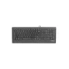Natec Barracuda - teclado - US - negro - teclado - inglés US - negro