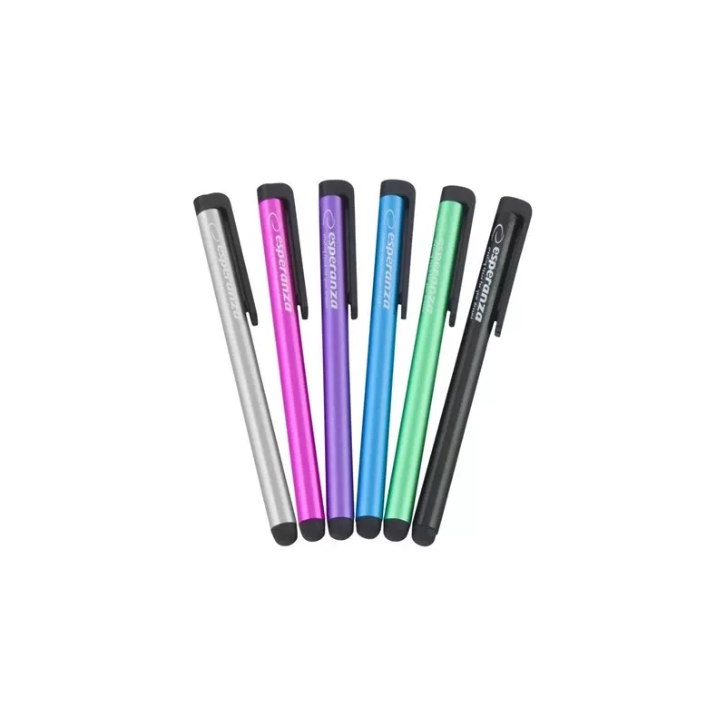 Lápiz stylus ESPERANZA EA140 para teléfonos móviles/smartphones, multicolor, 105×7 mm