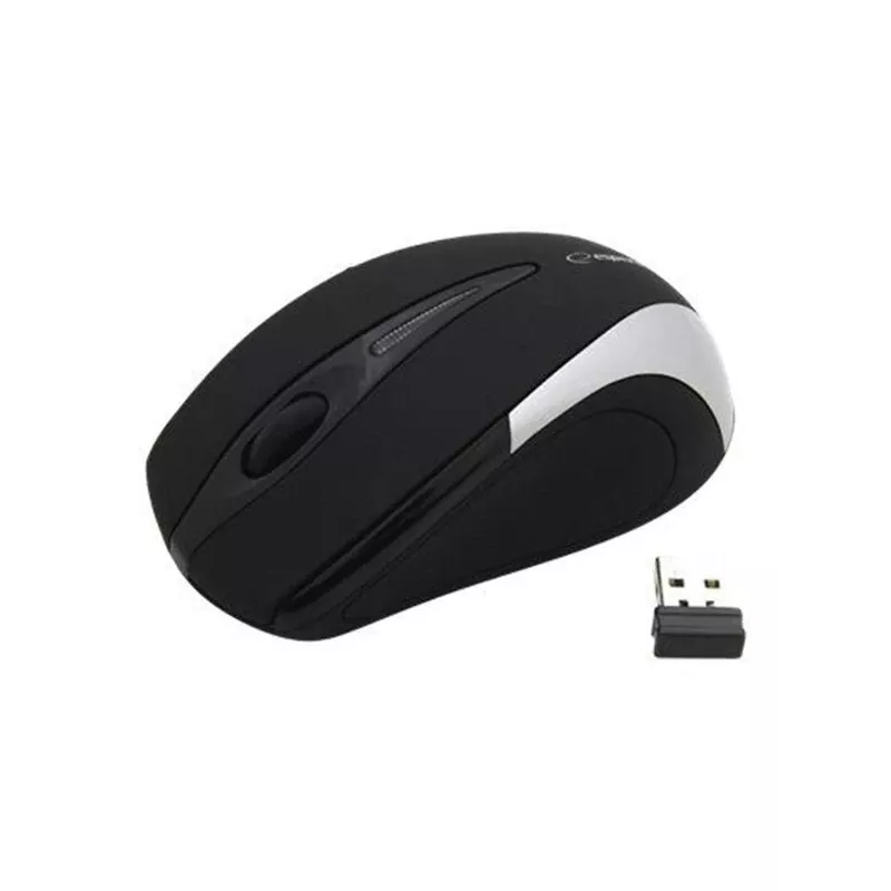 Ratón óptico inalámbrico EM101S USB, 2,4 GHz, receptor NANO