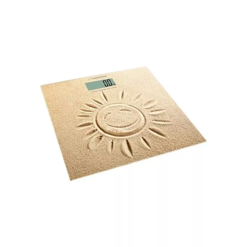 Báscula de baño Esperanza EBS006 Báscula electrónica de baño cuadrada beige