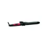 Rizador de pelo Esperanza PENELOPE – barra cerámica recta de 32 mm, máx. 180 °C, 45 W, 230 V, cable de 1,7 m, negro/rosa