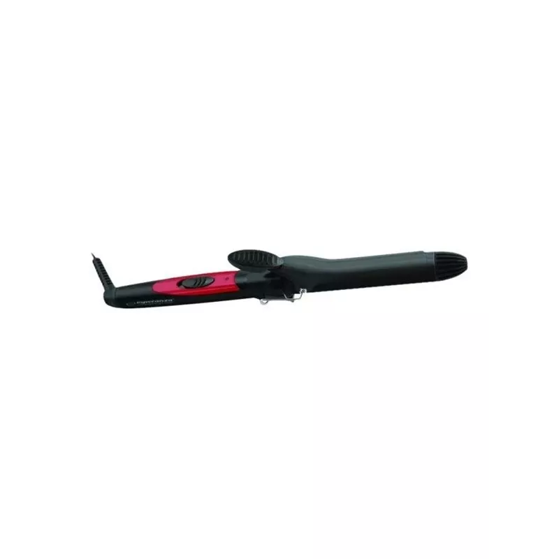 Rizador de pelo Esperanza PENELOPE – barra cerámica recta de 32 mm, máx. 180 °C, 45 W, 230 V, cable de 1,7 m, negro/rosa