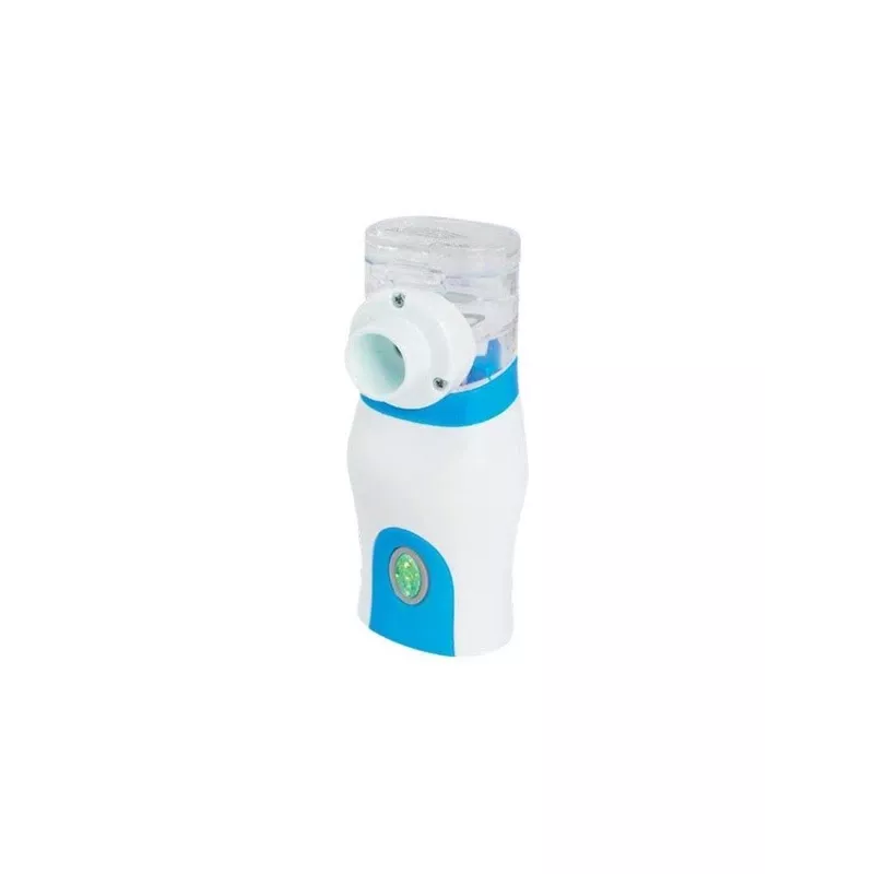 Inhalador portátil ESPERANZA ECN005 — nebulizador de bolsillo compacto, 0,2 ml/min, 21 dB, USB, 2×AA
