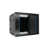 Caja rack Extralink 6U 600x600 AZH negra montaje en pared, abatible