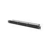 Lanberg PPU6-1048-B - Patch panel - 1U - 19 pulgadas