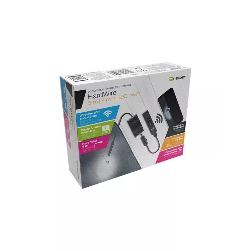 Tracer HardWire 1600 x 1200 Endoscopio con cable e inalámbrico