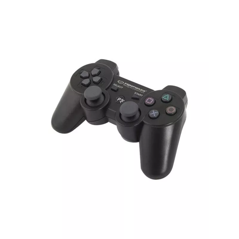 Esperanza EGG109K Mando de juegos negro Bluetooth joystick analógico PlayStation 3