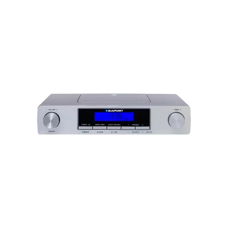 Blaupunkt KR12SL radio de cocina, FM, reloj/alarma con 2 temporizadores, plata