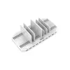 Organizador con estación de carga UNITEK Y-2190 de pie blanco