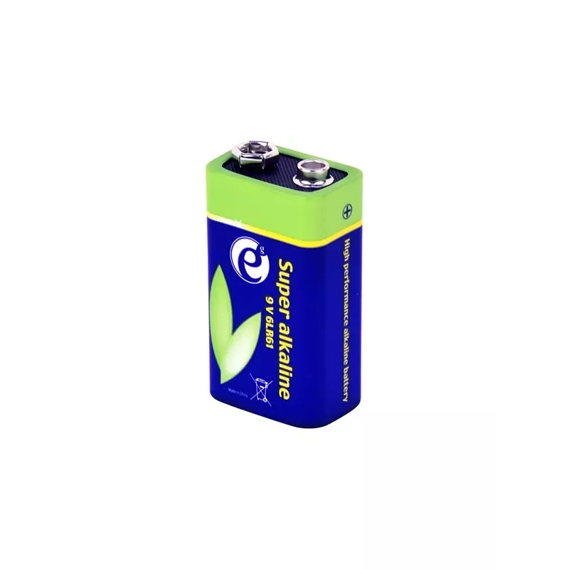 Pila doméstica desechable Gembird EG-BA-6LR61-01 alcalina
