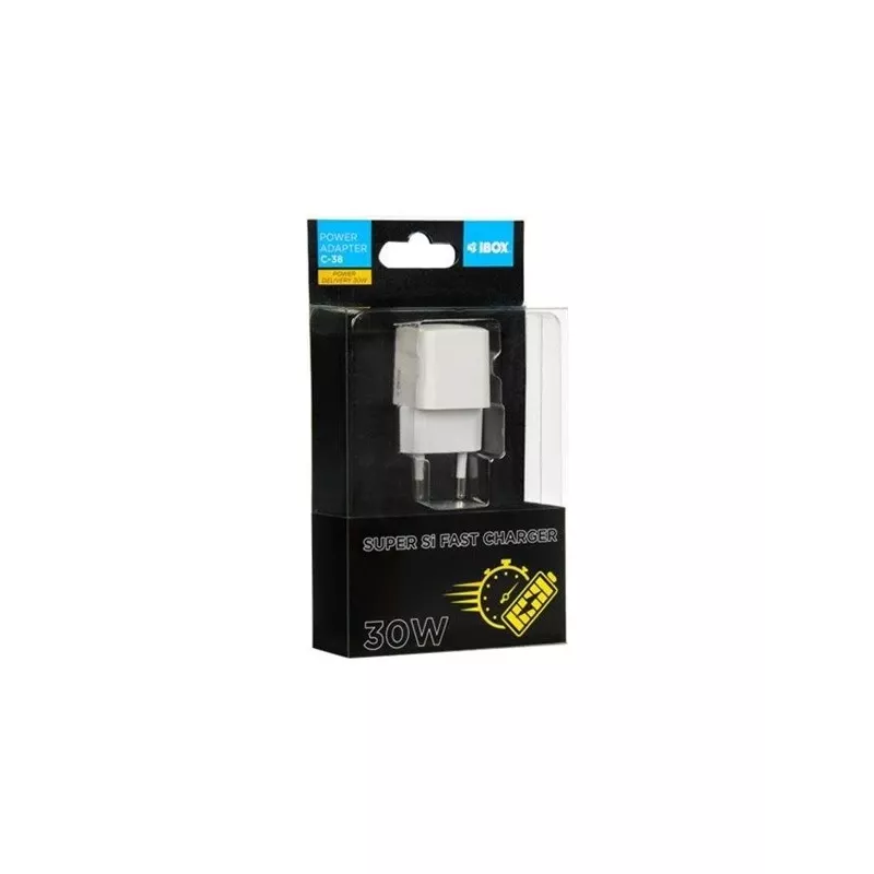 Fuente de alimentación IBOX C-38W - USB-C - 30 W