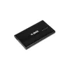 iBox HD-01 IEU2F01 carcasa externa para HDD de 2,5", SATA, USB 2.0, aluminio, negra