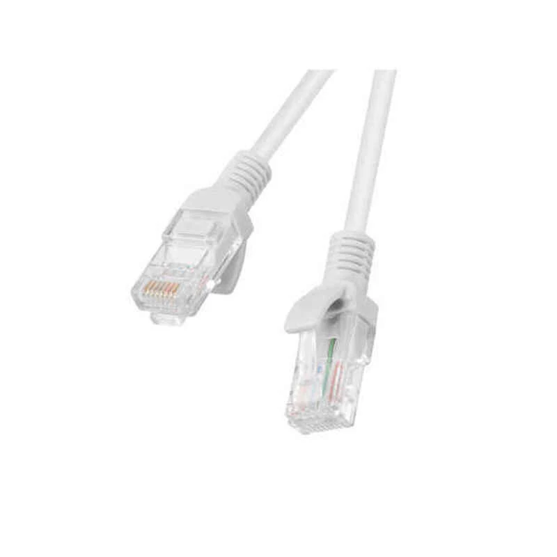 Cable de red LANBERG PCU6-10CC-0150-S Cat6 U/UTP RJ-45 a RJ-45 1,5 m Gris