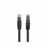 Cable de red LANBERG PCU6-10CU-0050-BK Cat6 U/UTP RJ-45 0,5 m negro