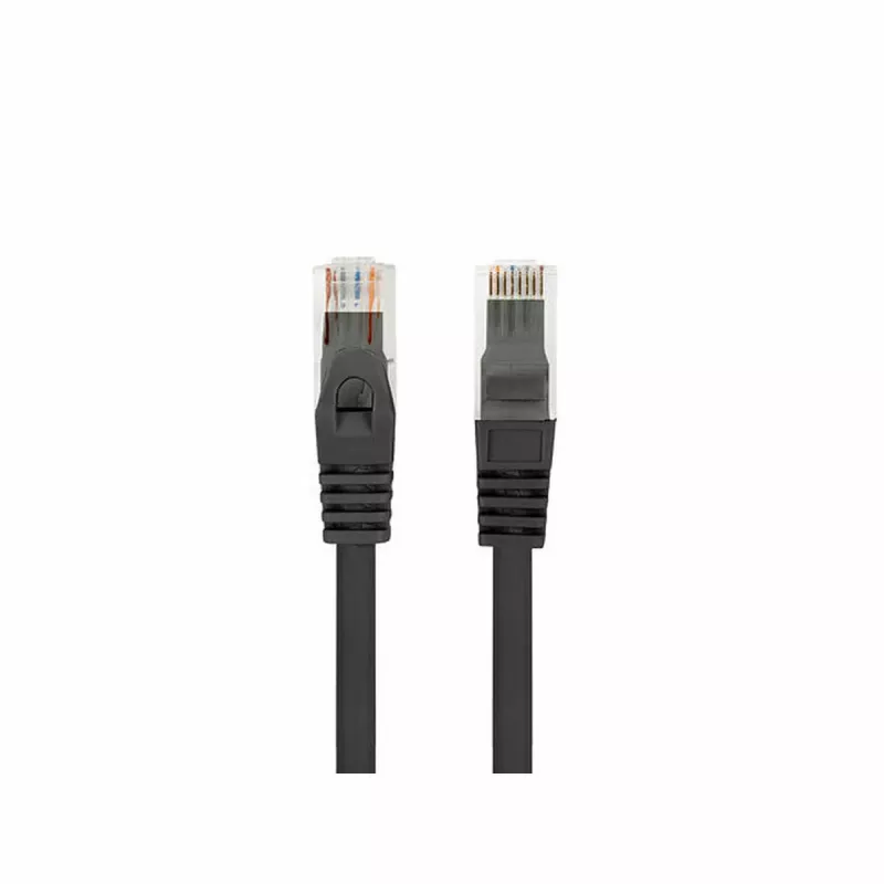 Cable de red LANBERG PCU6-10CU-0050-BK Cat6 U/UTP RJ-45 0,5 m negro