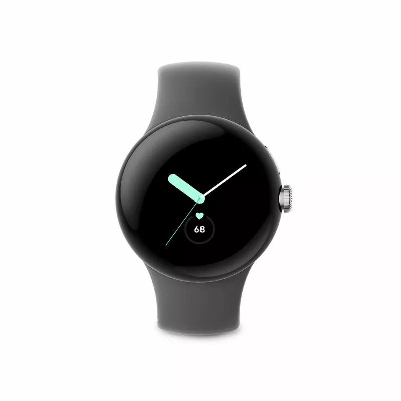 Google Pixel Watch – plata pulida – smartwatch con correa