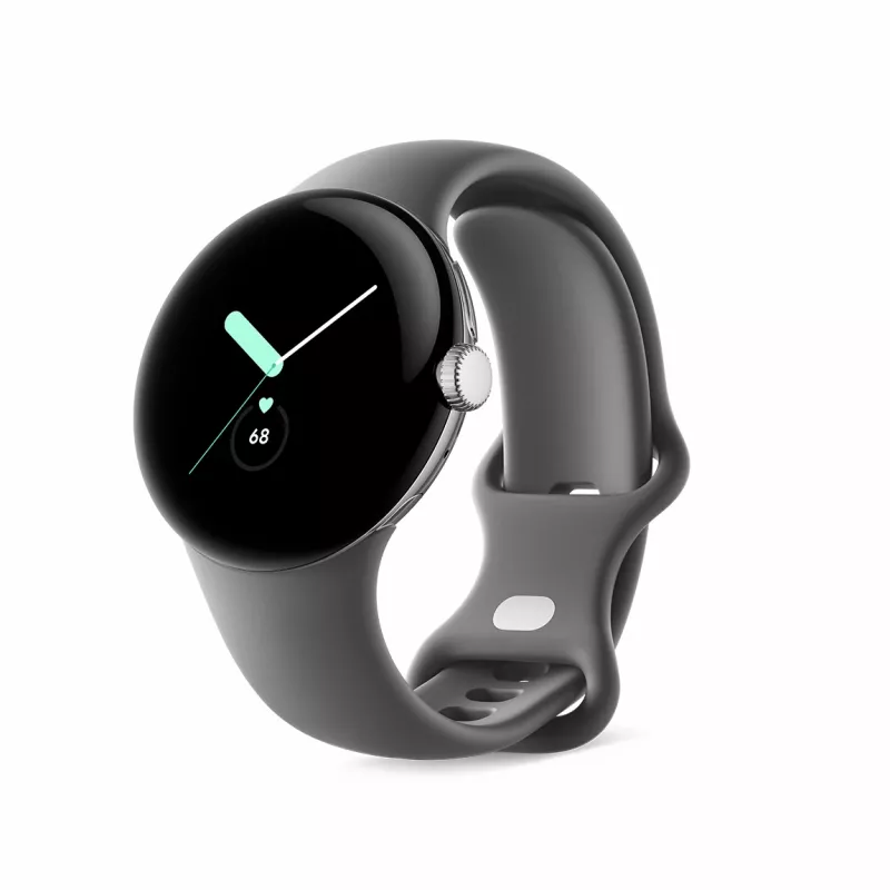 Google Pixel Watch – plata pulida – smartwatch con correa