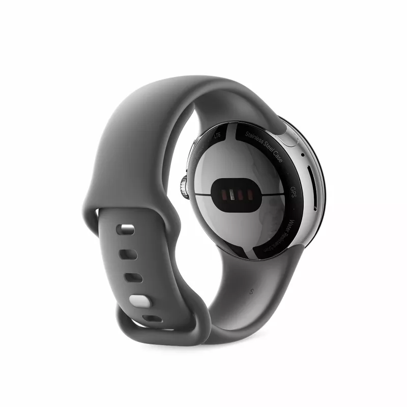 Google Pixel Watch – plata pulida – smartwatch con correa