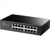Switch de red Cudy GS1016 — 16 puertos Gigabit Ethernet (10/100/1000), conmutación 32 Gbit/s, montaje en rack, alimentación AC