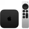 Apple TV 4K negro, plateado 4K Ultra HD 128 GB Wi-Fi Ethernet LAN