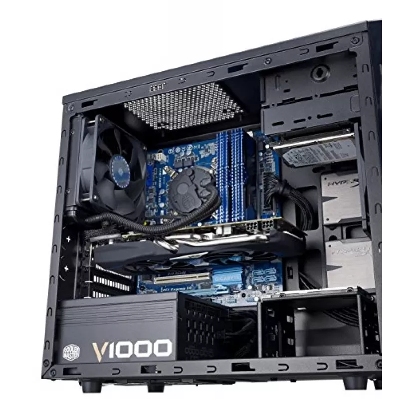 Cooler Master N200 - torre - Mini ITX / Micro ATX - sin fuente de alimentación (ATX / PS/2)