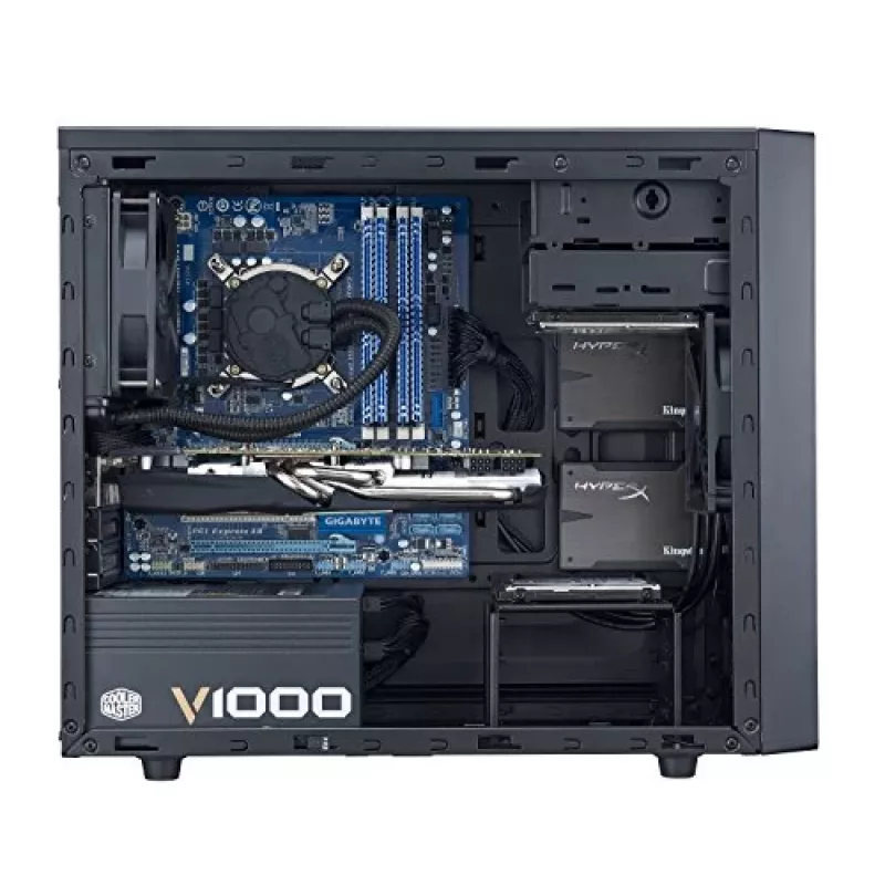 Cooler Master N200 - torre - Mini ITX / Micro ATX - sin fuente de alimentación (ATX / PS/2)
