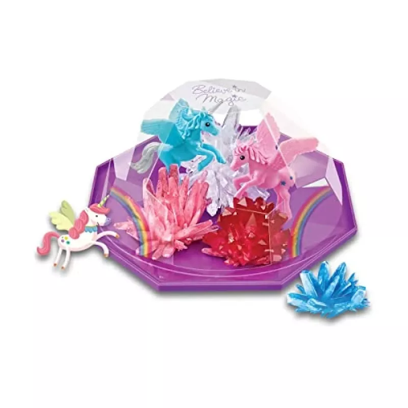 Set de árbol de cristal 4M 4M-03928 — juguete científico geológico para niños, rosa, a partir de 8 años
