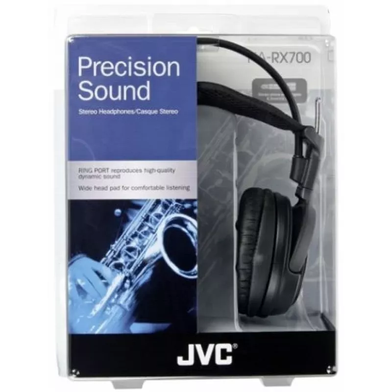 JVC HA-RX700 Auriculares con cable de diadema negro
