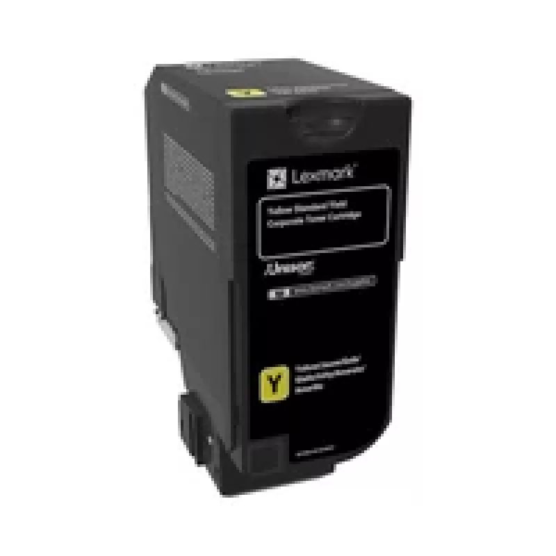 Cartucho de tóner Lexmark 74C2SYE 1 ud. Original Amarillo