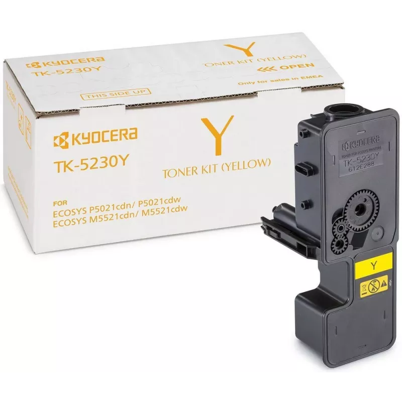 KYOCERA TK-5230Y Tóner 1 ud. Original Amarillo