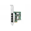 HPE - 331T - adaptador de red - PCIe 2.0 x4 perfil bajo Gigabit Ethernet x 4