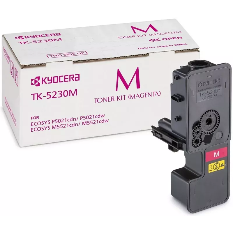 KYOCERA TK-5230M Tóner 1 ud. Original Magenta