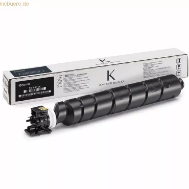 Cartucho de tóner KYOCERA TK-8515K 1 ud. Original Negro
