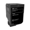 Cartucho de tóner Lexmark CSCX725 Corporate 20K Alto rendimiento Negro 74C2HKE