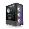 Caja de PC Thermaltake View 200 TG ARGB Midi Tower negra