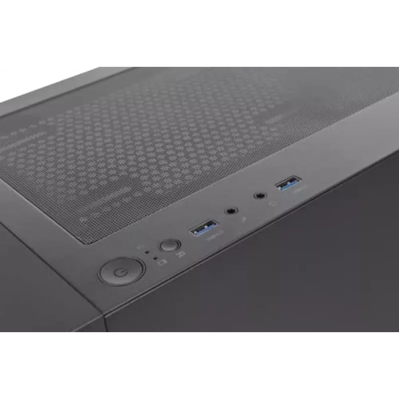 Caja de PC Thermaltake View 200 TG ARGB Midi Tower negra