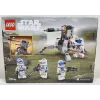 LEGO 75345 Star Wars Pack de batalla Soldados clon de la 501.ª juego de construcción