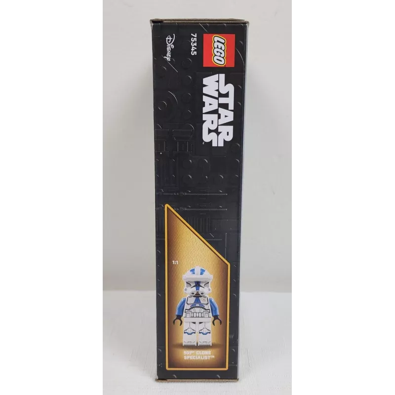 LEGO 75345 Star Wars Pack de batalla Soldados clon de la 501.ª juego de construcción