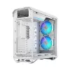 Caja PC Fractal Design Torrent White – compatible con ATX, EATX, microATX, ITX; 2 ventiladores frontales de 180 mm; bahías de 2,5