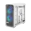 Caja PC Fractal Design Torrent White – compatible con ATX, EATX, microATX, ITX; 2 ventiladores frontales de 180 mm; bahías de 2,5