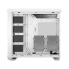 Caja PC Fractal Design Torrent White – compatible con ATX, EATX, microATX, ITX; 2 ventiladores frontales de 180 mm; bahías de 2,5
