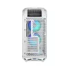 Caja PC Fractal Design Torrent White – compatible con ATX, EATX, microATX, ITX; 2 ventiladores frontales de 180 mm; bahías de 2,5